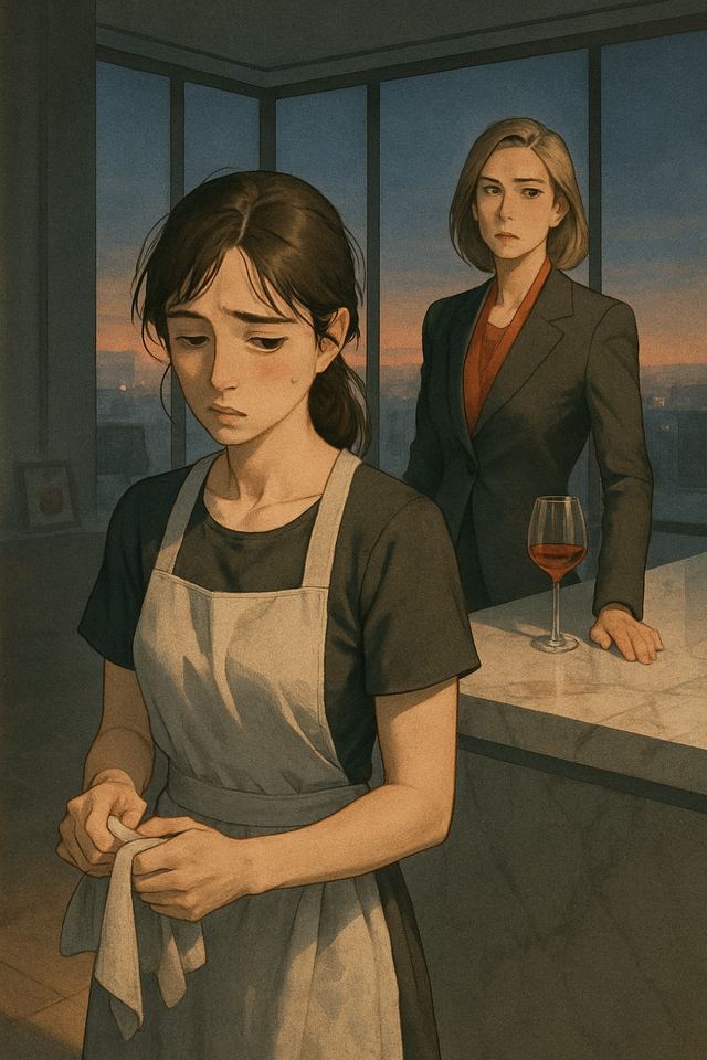 그 밤, 그녀의 가정부