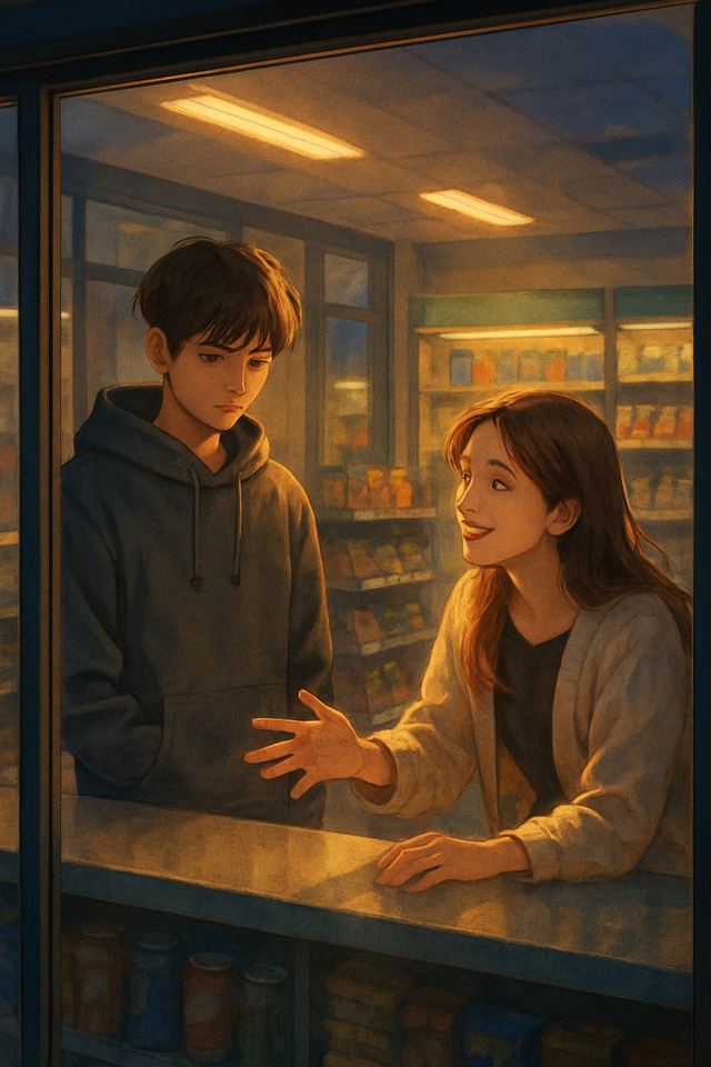 선배 때문에, 자꾸 웃잖아요