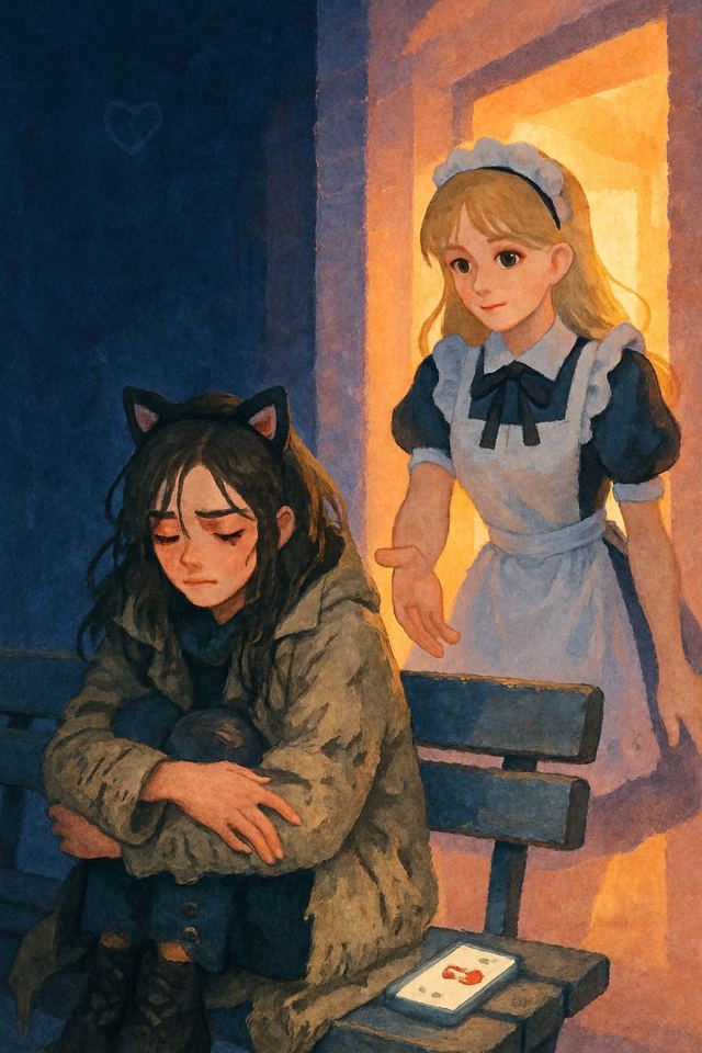 팔로워 30만, 노숙 소녀